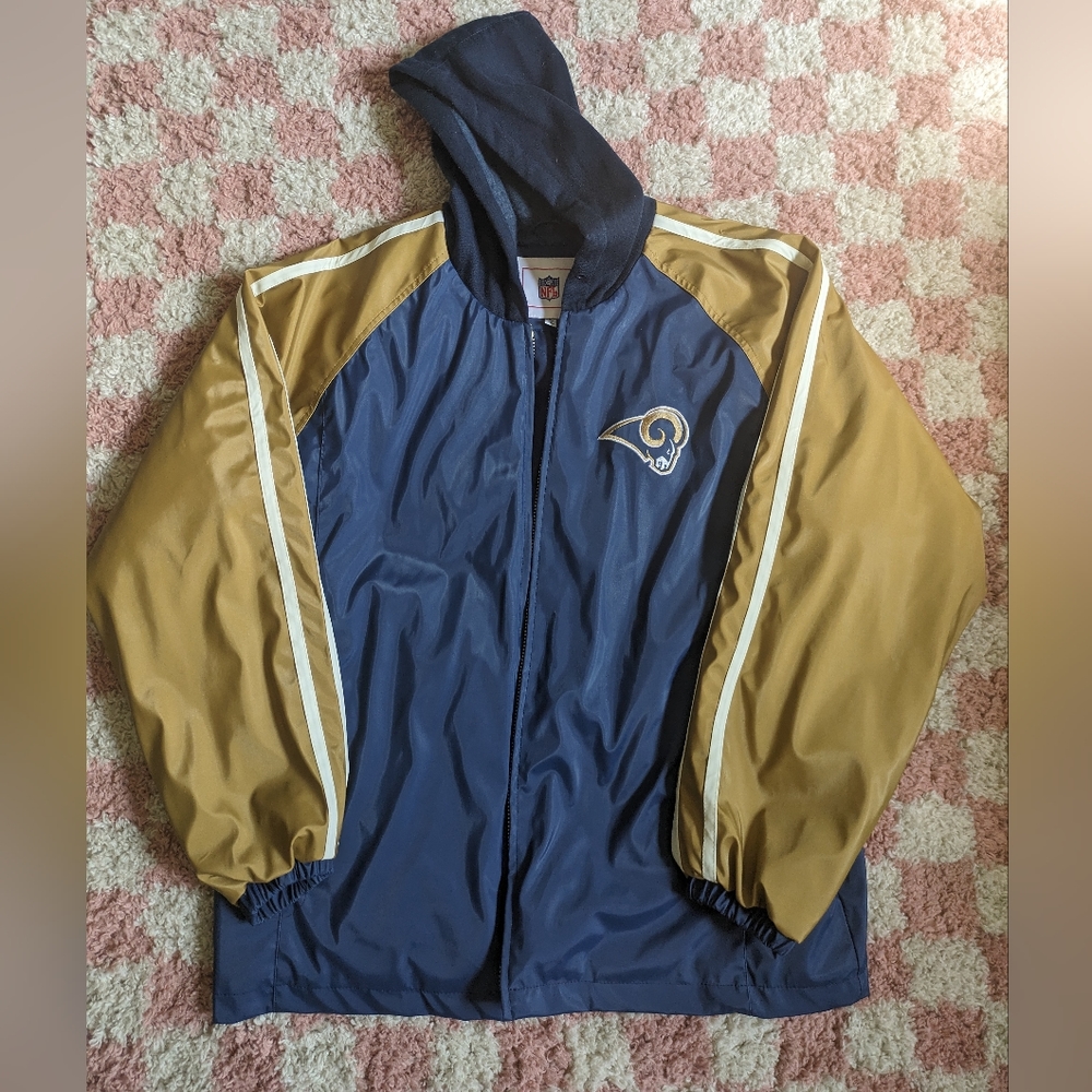 Retro Rams heavy jacket, size Large
